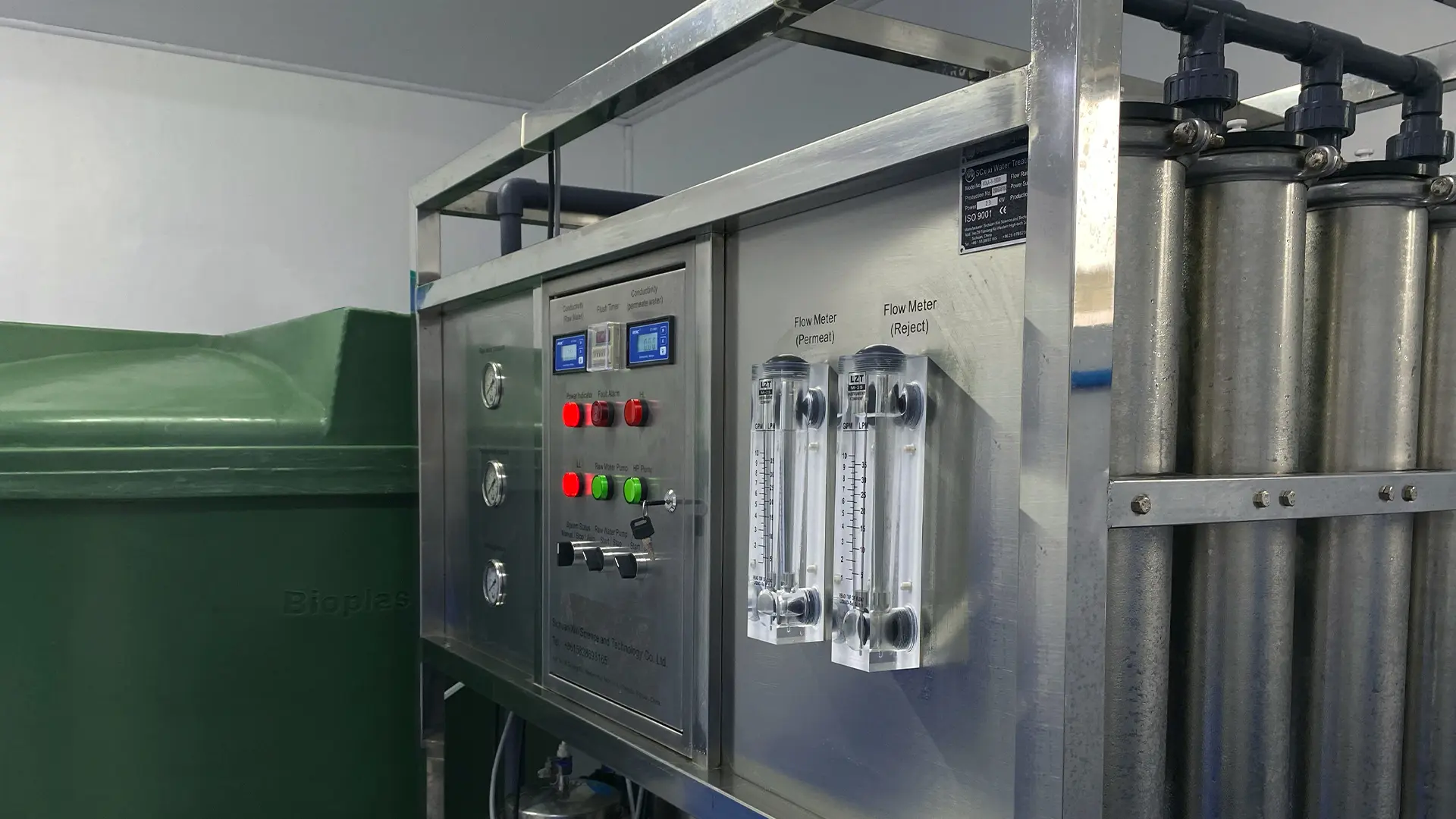 Máquina de purificación de agua Aquamax certificada ISO 9001